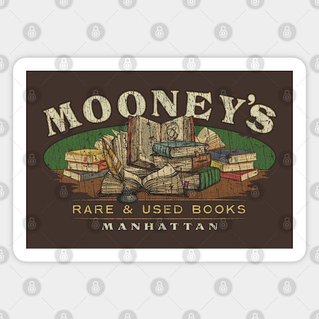 Mooney's Rare & Used Books 2014 Magnet by JCD666